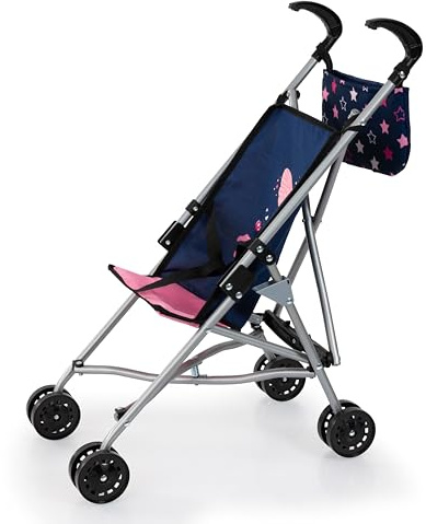 Bayer Design Silla de Paseo para muñecas Buggy con Bolsa, Plegable