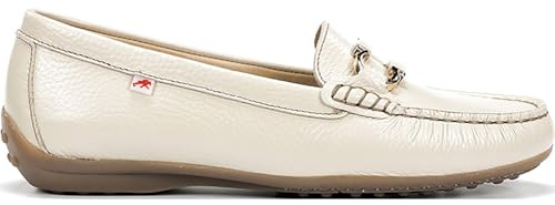 Fluchos Mocasines de Mujer F2156 Bruni de la Talla 37 en Color Stella_Raw