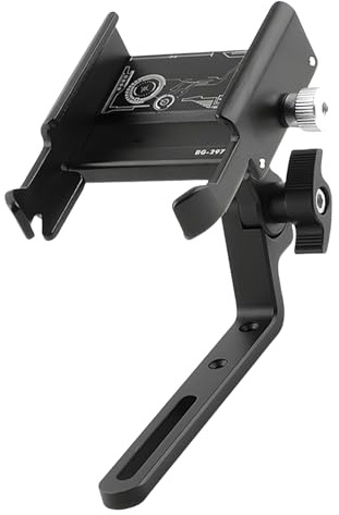 Bicycle Phone Holder Bracket Stand Holder Rack Cradle 360 Degree Rotating Bicycle Handlebar Mount Bike Mount Cycling Stand
