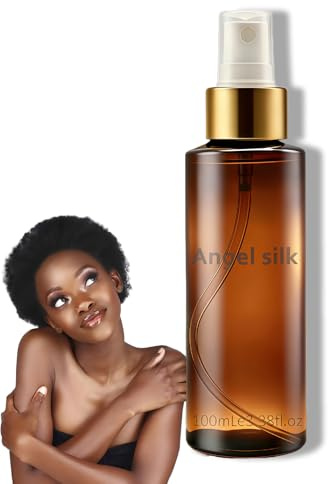 Angel Silk Face Tan Mist & Self Tanning Spray for Body, Fake Tan Mist for Gradual Sun Kissed Glow, Streak-Free & Effortless, Hydrating Vitamin C, E & Hyaluronic Acid, Vegan & Cruelty Free, 100ml