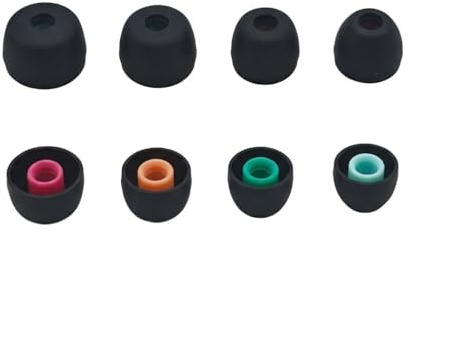 Embouts en Silicone Intra-Auriculaires Compatibles WF-1000XM5 WF-1000XM4, 4 Tailles XS S M L, Embouts Souples in-Ear pour Écouteurs True Wireless, Usage Quotidien Sport Voyage