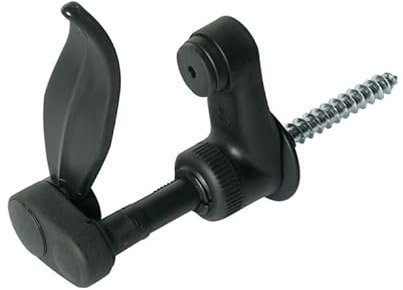 Arrêt de volet composite - Longueur (mm) : 130, Noir