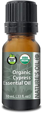 Best Cypress Essential Oil Pure Certified Organic Therapeutic Grade 10ml