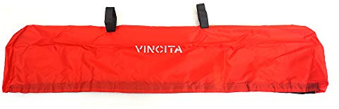 Vincita Mountain Bike Durable Water-Resistant Handlebar Cover RED XL with Hook and Loop Adjustable Strap Bike Cover Road Bicycles Bikepacking Accessories