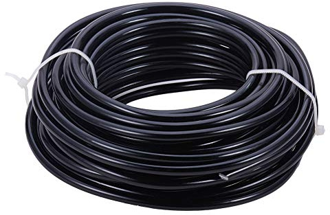 BENECREAT 4 Gauge(5mm) Aluminum Wire Black 32 Feet(10m) Bendable Metal Sculpting Wire for Floral Model Skeleton Art Making and Beading Jewelry Work