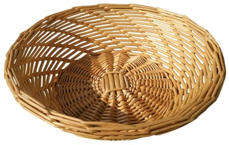 MAGICLULU Panier Tissé En Saule 7 Pouces Corbeille À Fruits Et Rangement Cuisine Multifonctionnelle Style Rustique Pour Décoration Maison Et Organisation