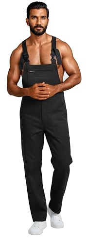 urbandreamz Arbeits Latzhose 270 Schwarz-110