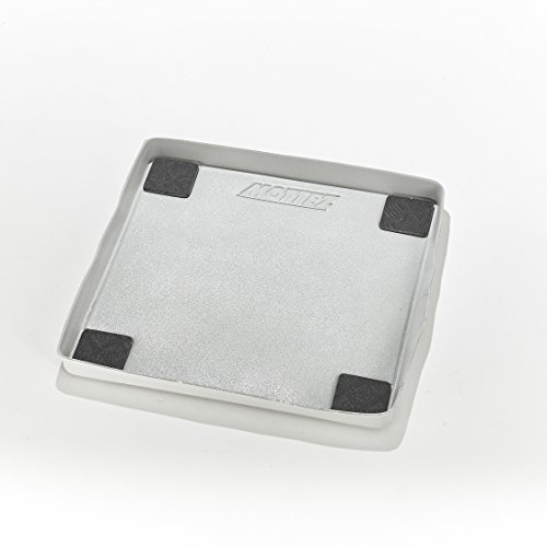 Mottez B512V Tapis de rétention d'eau et antivibration pour Machine à laver à chargement frontal, Gris
