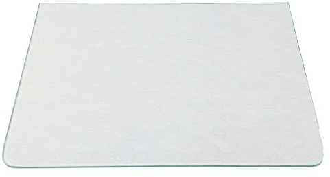 Kühlschrank Einlegeboden - Strukturglas Kathedral 4 mm – Glasplatte, 2 abgerundete Ecken, alle Maße lieferbar (89,96 EUR/qm) - 472 mm x 215 mm