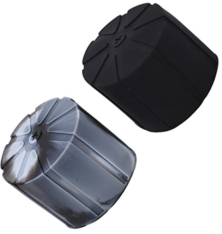 01 02 015 Universellt objektivlock, 2 st dammtätt, hållbart och flexibelt silikonobjektivskydd för 65–110 mm digitala linser