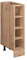 Vicco Küchenregal R-Line, offener Küchenschrank, Goldkraft Eiche, 20 cm, AP Eiche