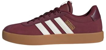 adidas Men's VL Court 3.0, Shadow Red/Off White/Maroon, 6.5