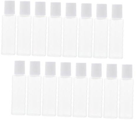 VICASKY 30pcs Portable Small Empty Bottles Travel Accessory Multi-function Contact Lens Care Liquid Containers for On-the-go Toiletries