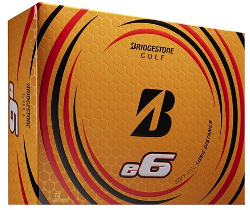Bridgestone Golf e6 White, 12 pack