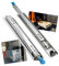 Schwerlastauszug 600 800 1000 1200 1500mm, Schienen Vollauszug Schubladen Teleskopschienen Mit Verriegelung, Schwerlast Schubladenschienen Bodenmontage ( Color : With lock , Size : 750mm(30 inch) )