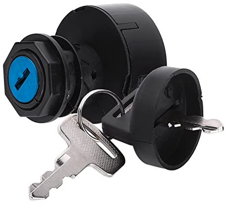 Interruptor de llave de contacto compatible con Polaris Trail Boss 330 325, Ranger RZR Sportsman 400 425 500 570 700 800 900 1000, reemplaza 4011002 4012165 4012166,6 pines