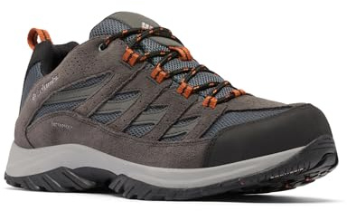 Columbia Mens Crestwood Waterproof, Graphite/Dark Adobe, 10