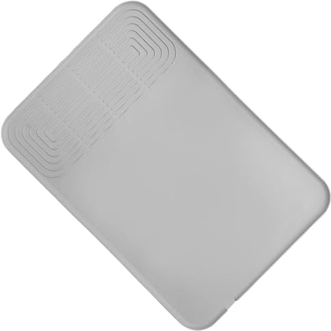 Alfombrilla para máquina de café, alfombrilla de bar para encimera,Escurreplatos para máquina de café espresso con borde convexo - Alfombrilla de secado multiusos de 23,6 x 15,7 pulgadas por estante