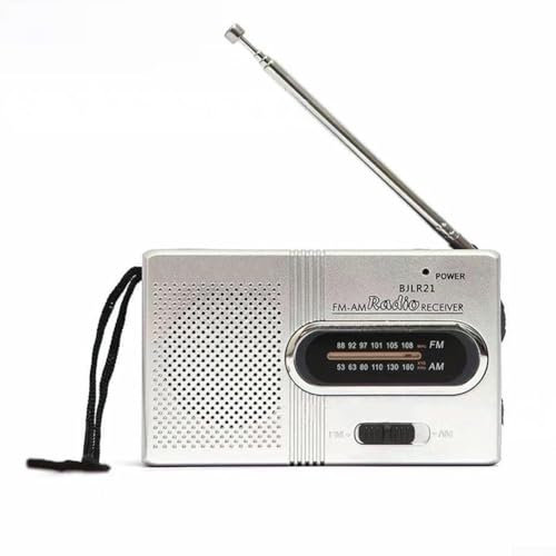 Petite radio AM/FM/SW portable, avec antenne télescopique et grand haut-parleur, fonctionne avec piles AA standard avec la meilleure réception, pour extérieur et intérieur et urgences