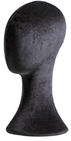 MagiDeal Présentoir à perruques, mannequin tête de mannequin, porte-chapeaux, support de perruques pour colliers, bonnets et coiffes, Style A
