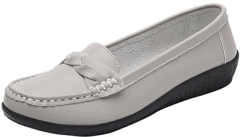 Basket Femme Ete Chic Et Confortable Ballerine Cuir, Basket Femme Marche Orthopédique, Chaussure Ville Pratiques, Chaussure Plates Quotidiennes, Sneaker Léger Et Décontracté, Sneaker Tendance