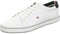 Tommy Hilfiger Herren Vulcanized Sneaker Schuhe, Weiß (White), 40 EU