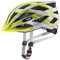 uvex air Wing cc - Leichter Allround-Helm für Damen und Herren - individuelle Größenanpassung - erweiterbar mit LED-Licht - Grey - Lime matt - 56-60 cm