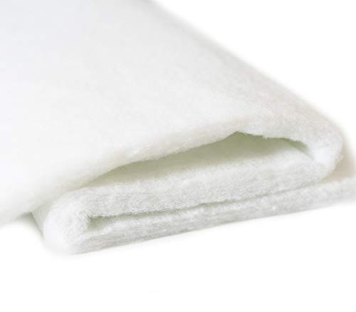 Kissenoutlet24 Patchworkvlies 300 g/m² 1,6m breit x 2,5m lang = 4m² dick ca. 27-32mm