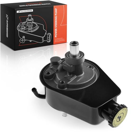 A-Premium Power Steering Pump with Reservoir Compatible with Dodge B150/250/350, B1500/2500/3500, Ram 1500/2500/3500 Van, D150/250, W150/250, Dakota, Durango, Ramcharger