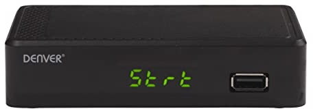 Denver DTB-148 DVB-T2 HD Set-Top Box - Frei-Empfang, HDMI, Dolby Digital Plus, MPEG, USB Medienwiedergabe