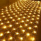 BANTASE Filet Lumineux D'extérieur 6x4M, Étanche, À Énergie Solaire, en Maille, for Arbres, Buissons, Gazébo, Pelouse, 8 Modes D'éclairage De Décoration d'halloween(Warmweiß,2m x 2m 144led)