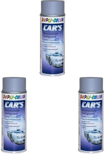 DUPLI-COLOR 740220 CAR´S Rostschutz Haftgrund rot 400 ml (Packung mit 3)