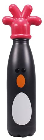 Aardman - Water Bottles - Wallace and Gromit Metal Water Bottle - Feathers McGraw