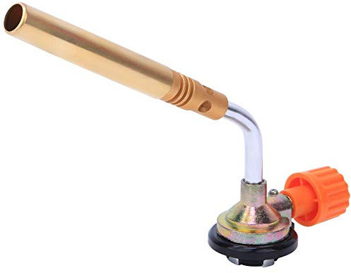Chalumeau à Gaz, Pistolet de Soudage à Allumage Manuel Réglable pour Barbecue en Plein Air, Puissance de Feu Maximale 1300 ℃, Diamètre 40 mm/1,6 po