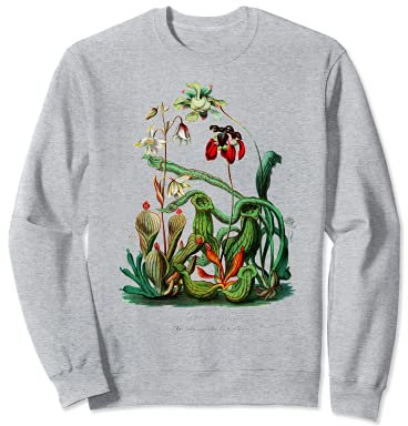 Plantes carnivores Vintage Sarracenia Botanical Sweatshirt