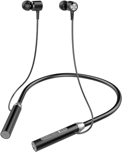 adspow Auriculares Inalámbricos Bluetooth 5.0, Auriculares Deportivos con Banda para el Cuello con micrófono, para el Insomnio, Gimnasio, Relajación, Deportes y Aprendizaje