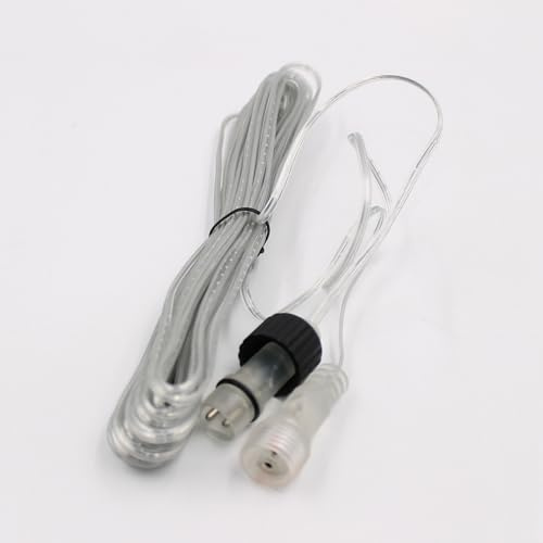 Luccika Verlängerungskabel 10 Meter für LED-Lichterketten Luccika Home, 31 V/36 V, Stecker und Buchse mit Dichtungen, IP44, Verwendung innen und außen (transparent)