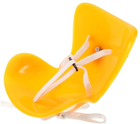MOLUCKFU Puppensicherheitssitz Autositz-Spielzeugmodell Puppe autositz Puppen-Kindersitz Kindersitz Spielzeug Puppen Sicherheitssitz Puppenautositz Puppensitz fürs Auto Plastik Orange