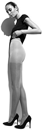 SEGRETA Ibici Collant 140 DEN a Compressione Graduata 18/22 mmHg Media Forte con Ferretto, Supporto Circolazione Gambe Donna Nature 3
