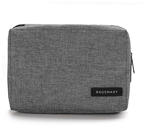 bagsmart Elektronik-Organizer für Kabel, USB-Sticks, Speicherkarten Stil 2-Grau