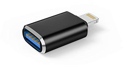 zoyuzan Cable Adaptador Lightning Macho a USB 3.0 Hembra OTG para iPhone 12 11 XR X XS para iPad cámara, Lector de Tarjetas, Mouse, Teclado, concentradores, convertidor de Piano, conexión de Disco U