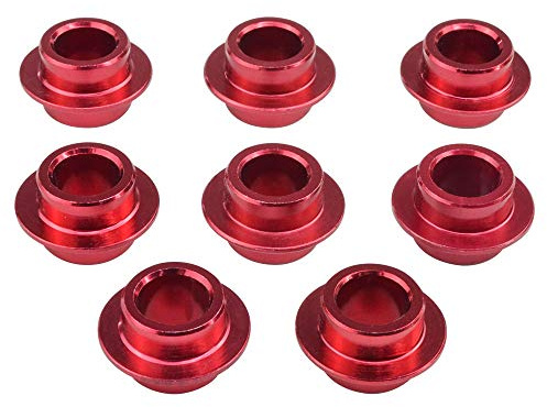 Bont Self-Centering Spacers for 608 Bearings, Red, 10.05 mm