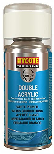 Hycote Automotive Paint Primers Preparation 150ml Aerosol Spray Can Automotive DIY Vehicle Car Paint (White Primer)