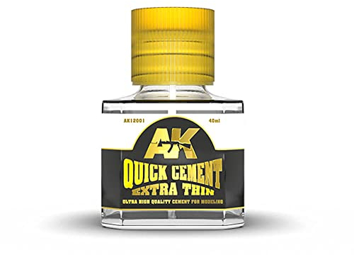 AK AK12001 QUICK CEMENT EXTRA THIN (40ml)