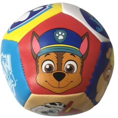 ODS - Paw Patrol Baby Ball Ultra Soft, weicher Ball 12 cm, Spiel für die erste Kindheit, mit Paw Patrol Figuren, Altersempfehlung +6 Monate