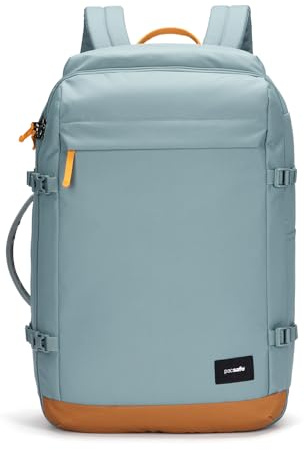 Pacsafe Travel Backpack GO 44L Carry-On, Fresh Mint, standard size, travel backpack