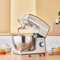 Sunatur Stand Mixer, 8L Capacity, 5 - Speed, 1500W, Tilt - Head. This kitchen electric mixer comes with dough hook, whisk, beater, splash guard and bowl, ideal for baking