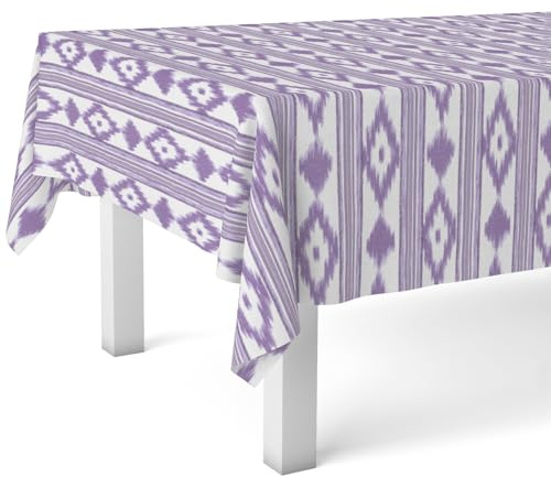 Martina Home Tovaglia in tela cerata MALLORQUÍ lilla 180 x 140 cm