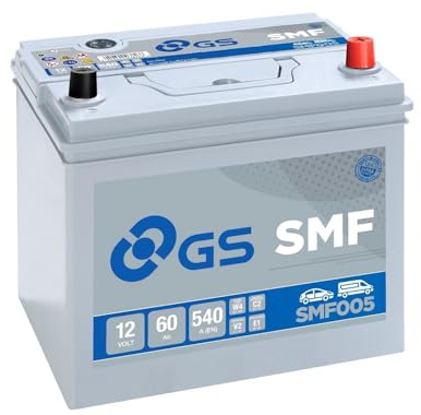 GS SMF005 12V 60Ah 540 CCA Maintenance Free Car, Truck & Van Battery