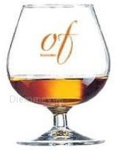 Bonollo Calice di Grappa, Vetro, Cilindrico, 2 Unit